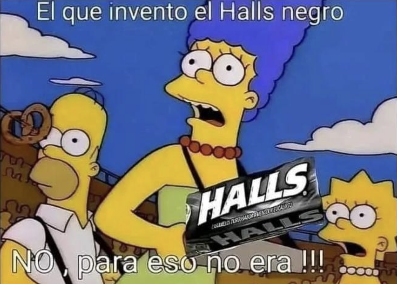 halls negra los simpson